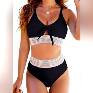VIMPUNEC Womens High Waisted bikini Small